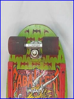 Vintage Green Powell Peralta Caballero Dragon & Bats Skateboard ACS-500 Trucks