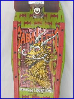 Vintage Green Powell Peralta Caballero Dragon & Bats Skateboard ACS-500 Trucks