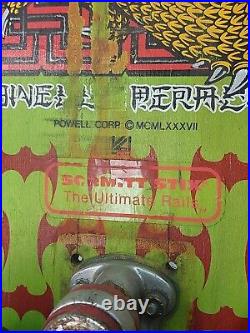 Vintage Green Powell Peralta Caballero Dragon & Bats Skateboard ACS-500 Trucks