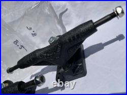 Vintage Gullwing Trucks 8.5 FACTORY BLACK TEXTURE New Old Stock 80s Skateboard