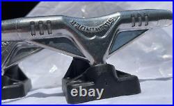 Vintage Gullwing Trucks 9 Sidewinder New 80s Skateboard factory polished silver