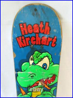 Vintage Heath Kirchart Birdhouse Skateboard Deck Crunch Gatorz