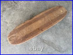 Vintage Hobie Super Surfer Wooden Sidewalk 23 Skateboard with Clay Wheels