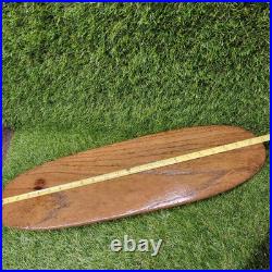 Vintage Hobie Super Surfer Wooden Sidewalk Skateboard Clay Wheels 1960's Surfer