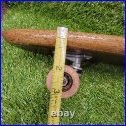 Vintage Hobie Super Surfer Wooden Sidewalk Skateboard Clay Wheels 1960's Surfer