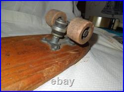 Vintage Hobie Super Surfer Wooden Sidewalk Skateboard Clay Wheels 1960s Surfer Vintage Hobie Super Surfer Wooden Sidewalk Skateboard Clay Wheels 1960s Surfer