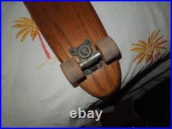 Vintage Hobie Super Surfer Wooden Sidewalk Skateboard Clay Wheels 1960s Surfer Vintage Hobie Super Surfer Wooden Sidewalk Skateboard Clay Wheels 1960s Surfer