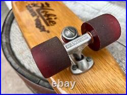 Vintage Hobie Weaver Woody Skateboard Refurbished Complete with ASC 430 Trucks