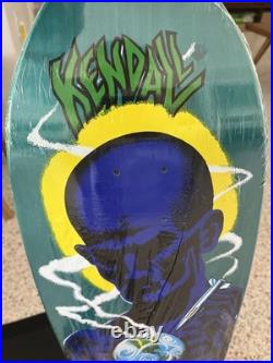 Vintage JEFF KENDALL SANTA CRUZ Skateboard Deck Re-issue Atomic Man Sealed