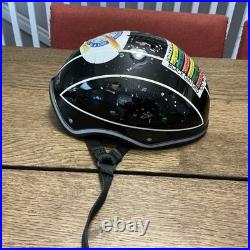 Vintage Jay Adams Flyaway Skateboard Helmet 1970's Decals READ