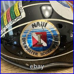Vintage Jay Adams Flyaway Skateboard Helmet 1970's Decals READ