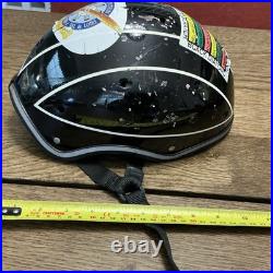 Vintage Jay Adams Flyaway Skateboard Helmet 1970's Decals READ