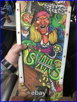 Vintage Kevin Staab Skateboard Sims, 1987, Pirate