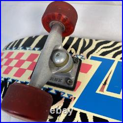 Vintage Krooked Zip Zinger Skateboard Zebra Anti Hero Good Condition Rare