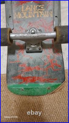 Vintage Lance Mountain Powell Peralta Complete Skateboard OG Used