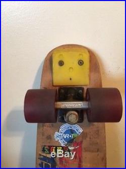 Vintage Late 1970s Caster Skateboard with ACS-500 Trucks