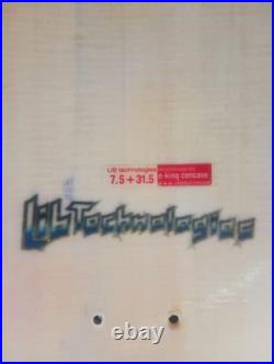 Vintage Lib Tech Skateboard Deck 7.5 x 31.5 E Concave Perma Pop 2000s Y2K Vintage Lib Tech Skateboard Deck 7.5 x 31.5 E Concave Perma Pop 2000s Y2K