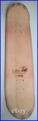 Vintage Lib Tech Skateboard Deck 7.5 x 31.5 E Concave Perma Pop 2000s Y2K
