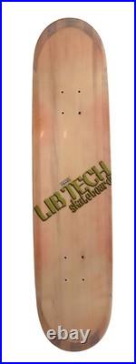 Vintage Lib Tech Skateboard Deck 7.75 x 31.5 Graphic 90s 2000s
