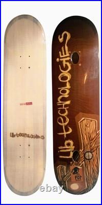Vintage Lib Tech Skateboard Deck 8.25 x 32 Perma Pop E-King Concave 90s 2000s Vintage Lib Tech Skateboard Deck 8.25 x 32 Perma Pop E-King Concave 90s 2000s