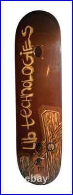Vintage Lib Tech Skateboard Deck 8.25 x 32 Perma Pop E-King Concave 90s 2000s Vintage Lib Tech Skateboard Deck 8.25 x 32 Perma Pop E-King Concave 90s 2000s