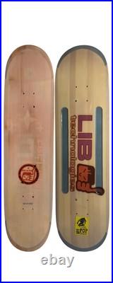 Vintage Lib Tech Skateboard Deck 8.5 x 32.5 Thumbs Up Perma Pop 2000s Y2K