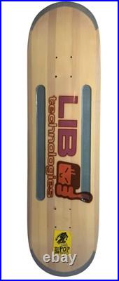 Vintage Lib Tech Skateboard Deck 8.5 x 32.5 Thumbs Up Perma Pop 2000s Y2K