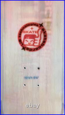 Vintage Lib Tech Skateboard Deck 8.5 x 32.5 Thumbs Up Perma Pop 2000s Y2K