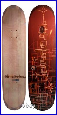 Vintage Lib Tech Skateboard Deck E Concave 7.875 x 31.75 90s Phase IV Perma Pop