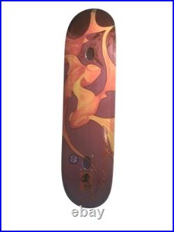 Vintage Lib Tech Skateboard Perma Pop Deck E Concave 8 x 31.75 Koi Fish Rare Y2K