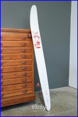 Vintage Longboard Wooden Skateboard 1980s Vision Shredder Wheels Venture Trucks