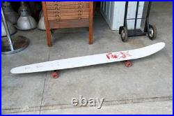 Vintage Longboard Wooden Skateboard 1980s Vision Shredder Wheels Venture Trucks