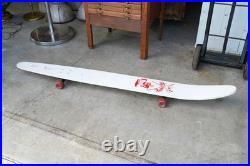Vintage Longboard Wooden Skateboard 1980s Vision Shredder Wheels Venture Trucks