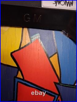 Vintage MALONE Skateboard. From 80s. ULTRA RARE