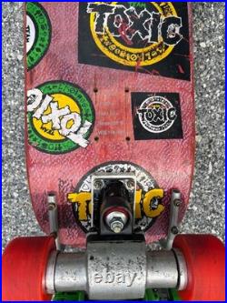 Vintage MOTOBOARD / TOXIC Motorized Skateboard
