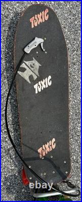 Vintage MOTOBOARD / TOXIC Motorized Skateboard