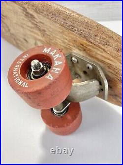 Vintage Makaha Wooden Skateboard 1960's SOLD AS IS Vintage Makaha Wooden Skateboard 1960's SOLD AS IS