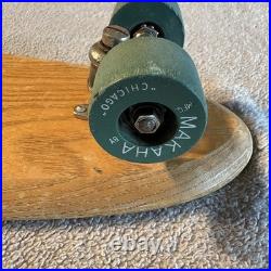 Vintage Makaha Wooden Skateboard 1960's SOLD AS IS