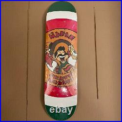 Vintage Maple Skateboard Deck Mexico 8.25 x 31.5