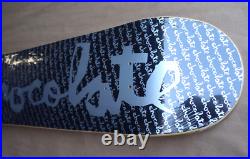 Vintage Marc Johnson Chocolate Logo Factory Proof Test Skateboard Deck NEW Black