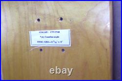 Vintage Marc Johnson Chocolate Logo Factory Proof Test Skateboard Deck NEW Black