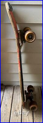 Vintage Mike Smith madrid Skateboard w tracker trucks & kryptonics wheels USA