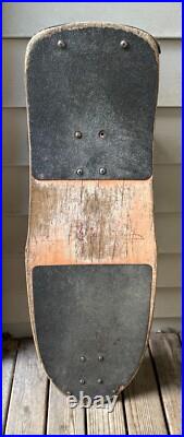 Vintage Mike Smith madrid Skateboard w tracker trucks & kryptonics wheels USA