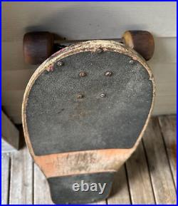 Vintage Mike Smith madrid Skateboard w tracker trucks & kryptonics wheels USA