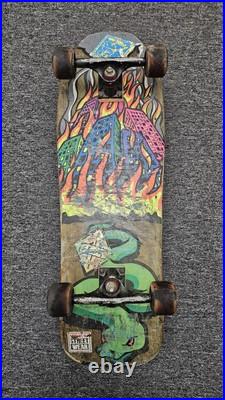 Vintage Mike Vallely World Industries Snake Skateboard Vintage Mike Vallely World Industries Snake Skateboard