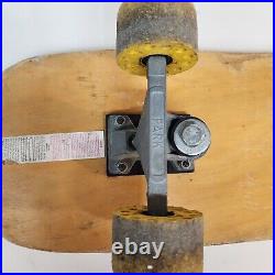 Vintage NASH Tuf-Top Red Skateboard Saw Blades 1980s Wood Board Park Trucks