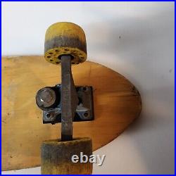 Vintage NASH Tuf-Top Red Skateboard Saw Blades 1980s Wood Board Park Trucks