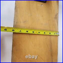 Vintage NASH Tuf-Top Red Skateboard Saw Blades 1980s Wood Board Park Trucks