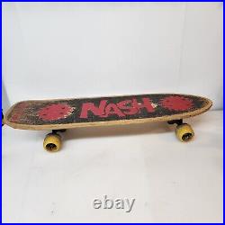Vintage NASH Tuf-Top Red Skateboard Saw Blades 1980s Wood Board Park Trucks