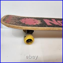 Vintage NASH Tuf-Top Red Skateboard Saw Blades 1980s Wood Board Park Trucks